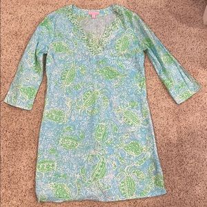 Lily Pulitzer Beaded Neckline Cover Up